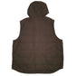 Mens Green Wrangler Workwear Padded Hooded  Coat