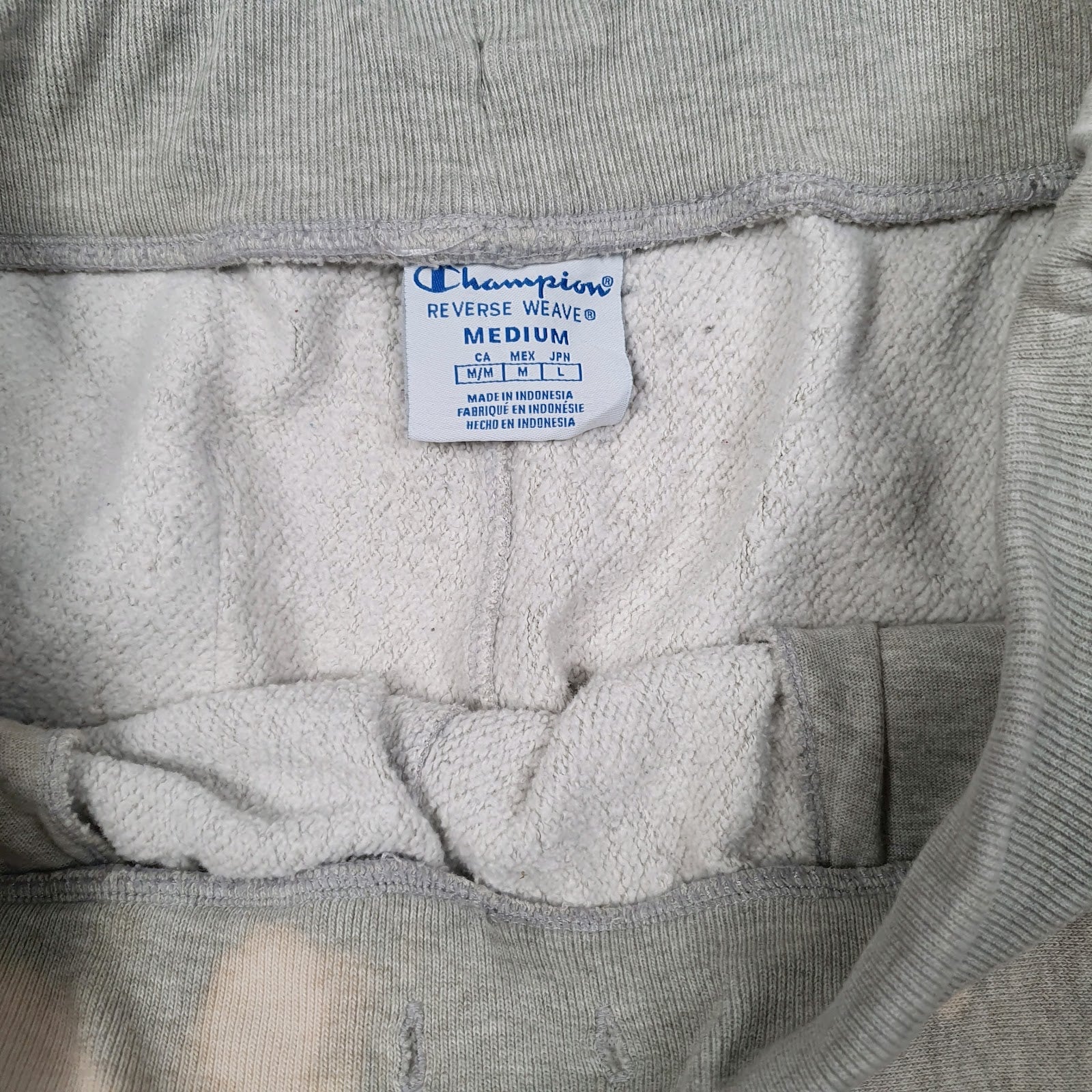 Mens Grey Champion Reverse Weave  Shorts