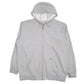 Mens Grey Carhartt  Full Zip Jumper