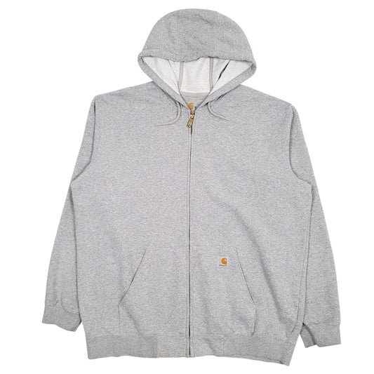 Mens Grey Carhartt  Full Zip Jumper