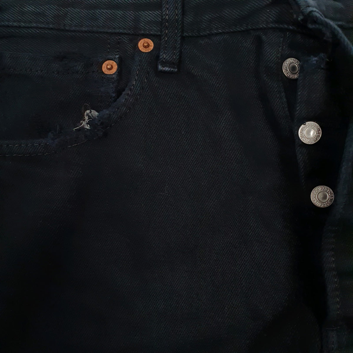 Mens Black Levis Vintage  Jeans