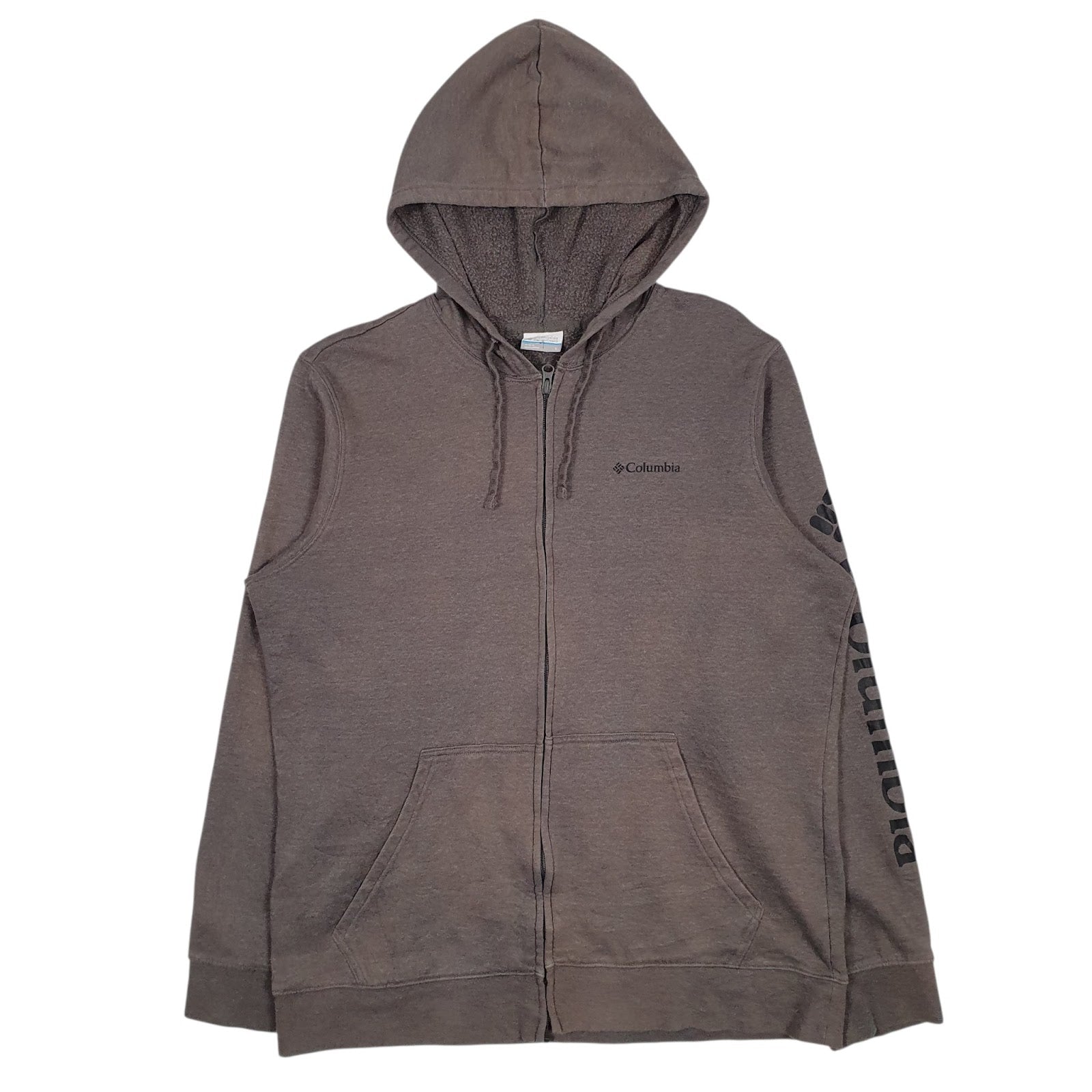 Mens Grey Columbia Sportswear Company  Full Zip Jumper
