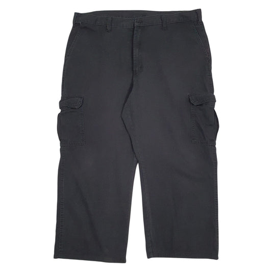 Mens Black Dickies  Cargo Trousers