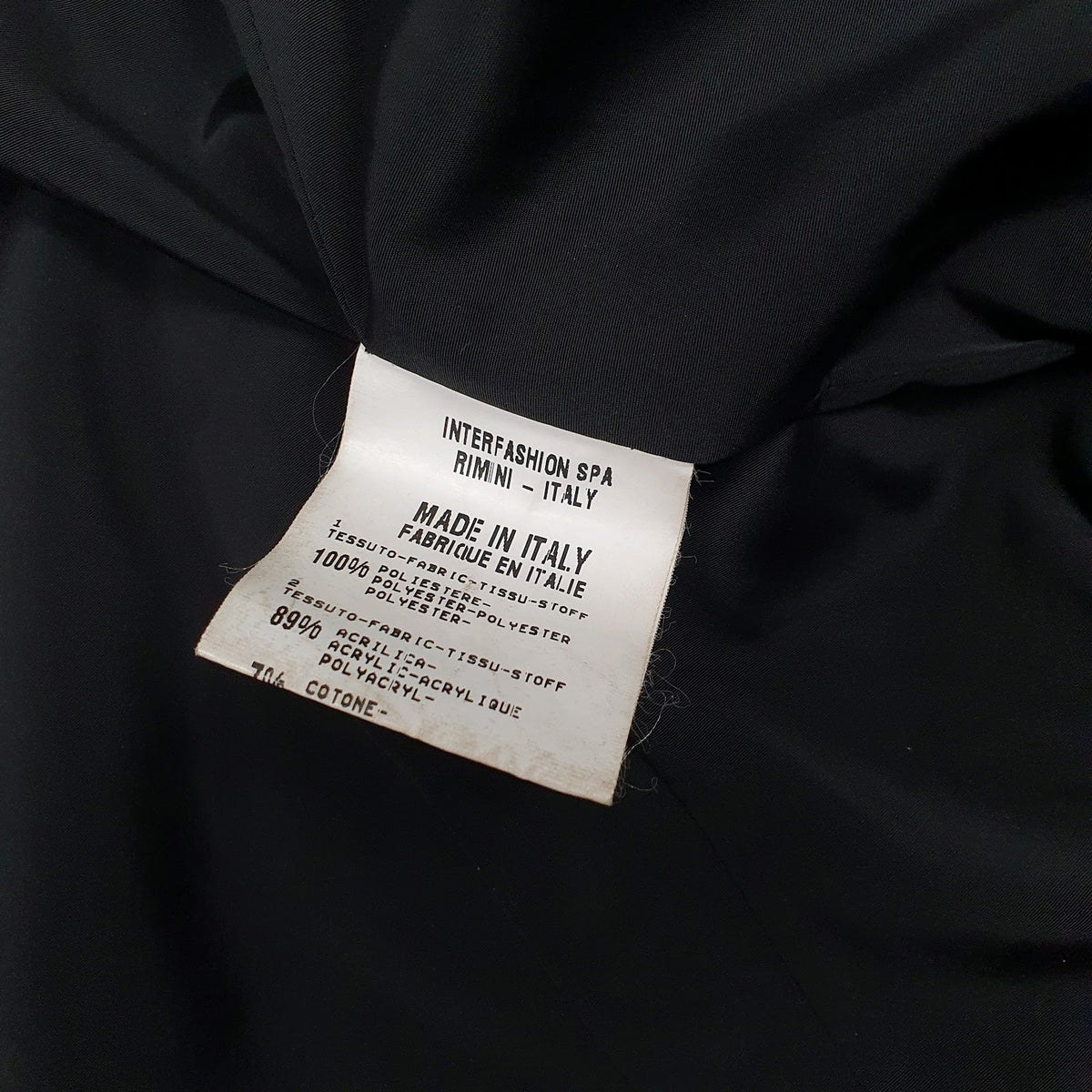 Womens Black Marithe Francoise Girbaud Fur Lined Trench  Coat