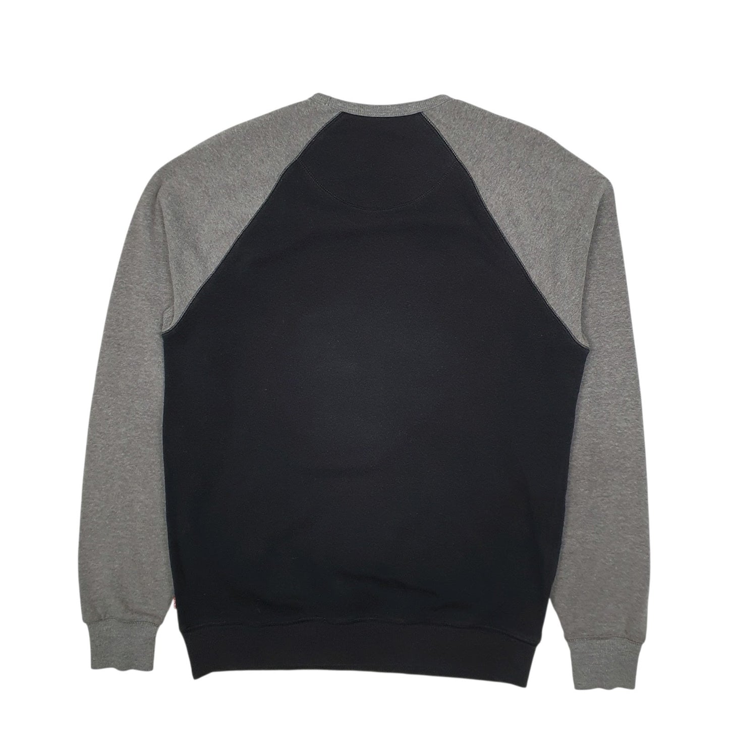 Mens Black Levis Lightweight Crewneck Jumper