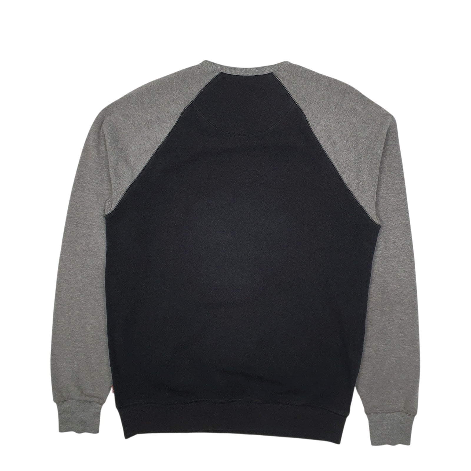 Mens Black Levis Lightweight Crewneck Jumper