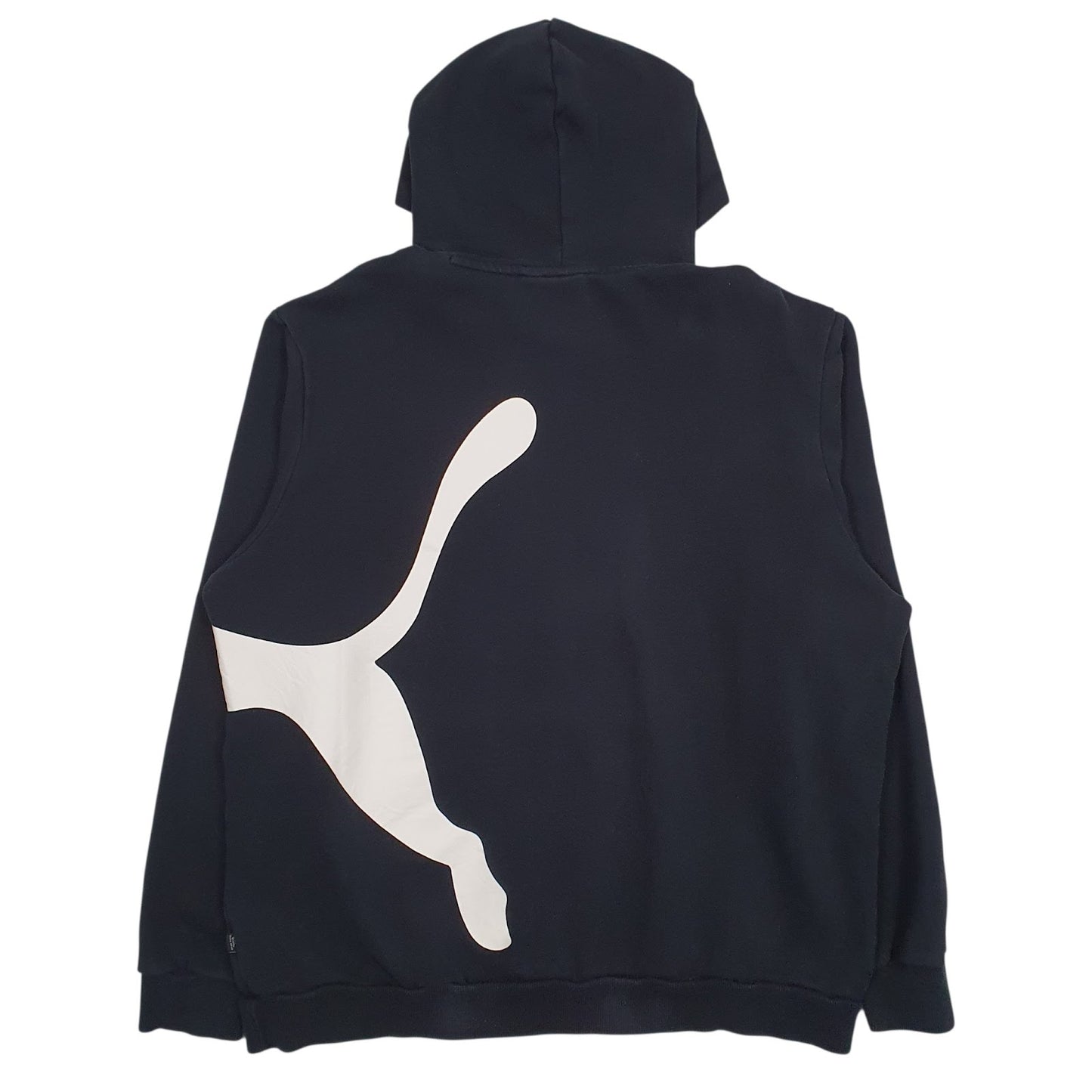 Mens Black Puma  Hoodie Jumper