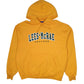 Mens Yellow Champion Lees Mcrae College Vintage 00s Hoodie Jumper