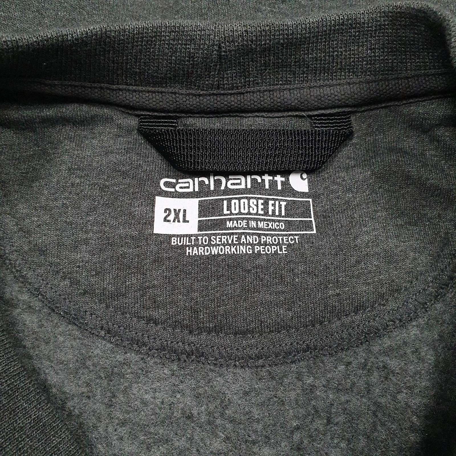 Mens Grey Carhartt  Crewneck Jumper
