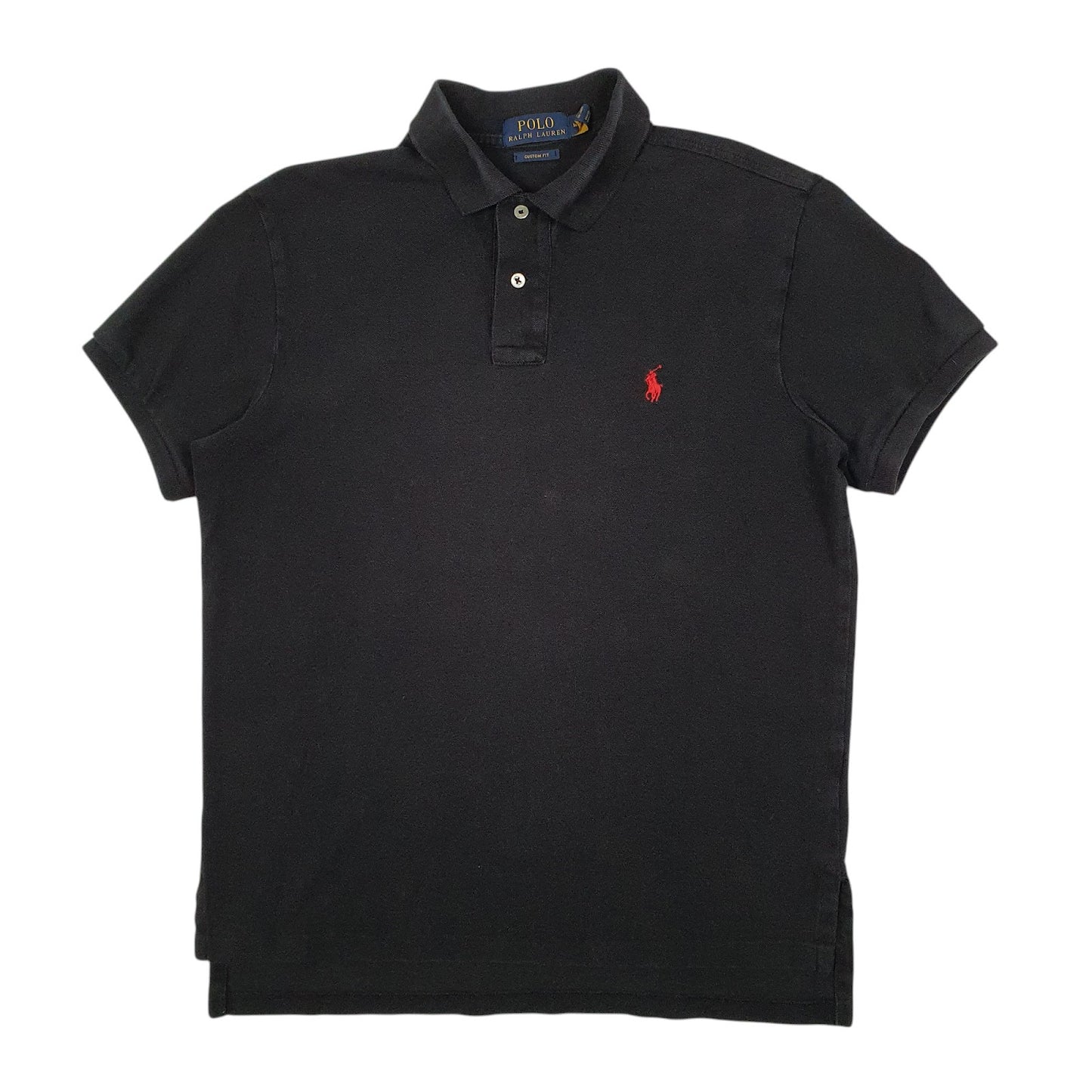 Mens Black Polo Ralph Lauren  Short Sleeve Polo Shirt