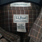 Mens Brown L.L.Bean   Shirt