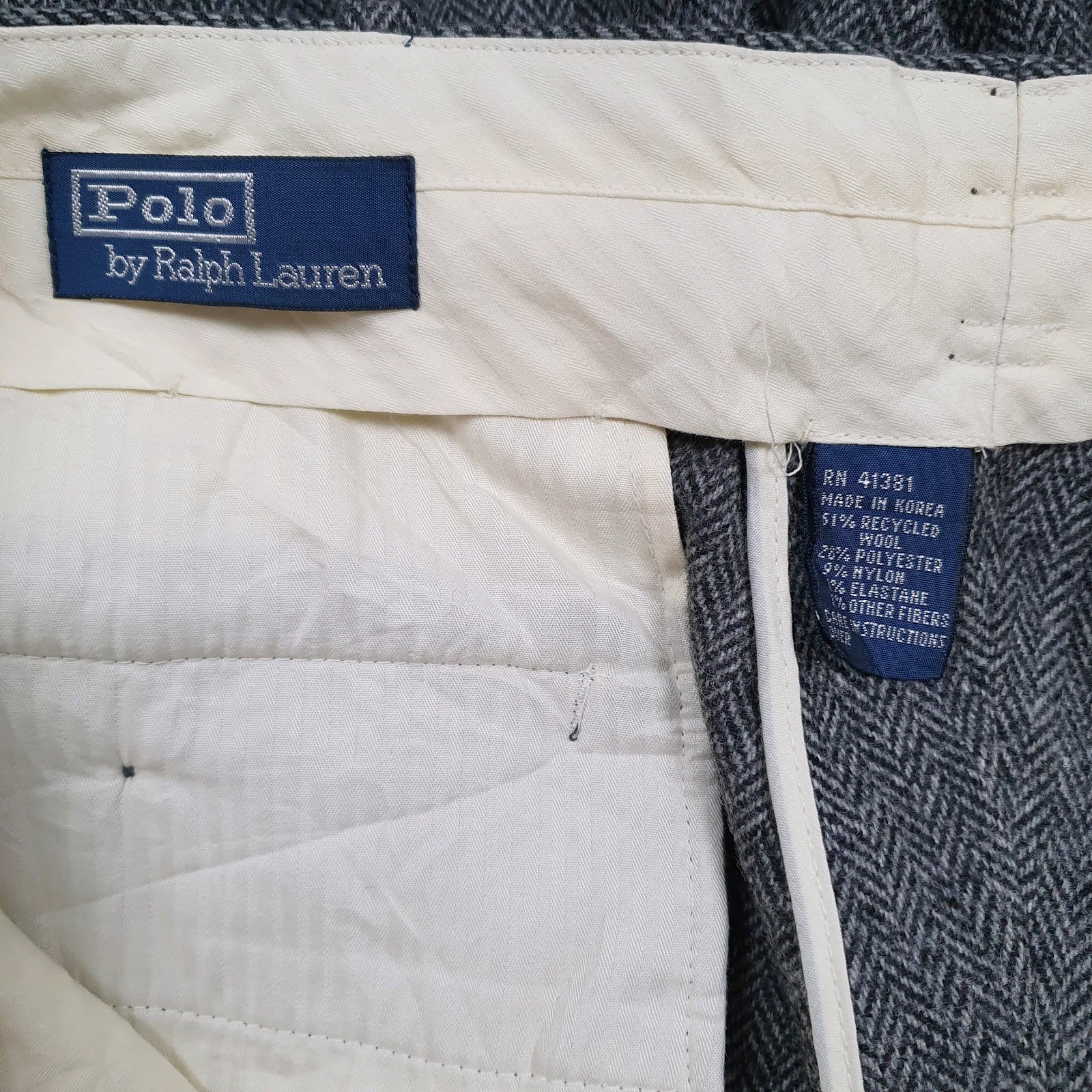 Mens Grey Polo Ralph Lauren   Trousers