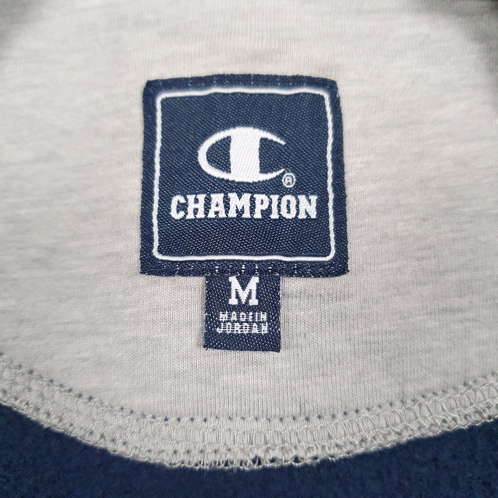 Mens Navy Champion  Crewneck Jumper