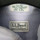 Mens Blue L.L.Bean   Shirt