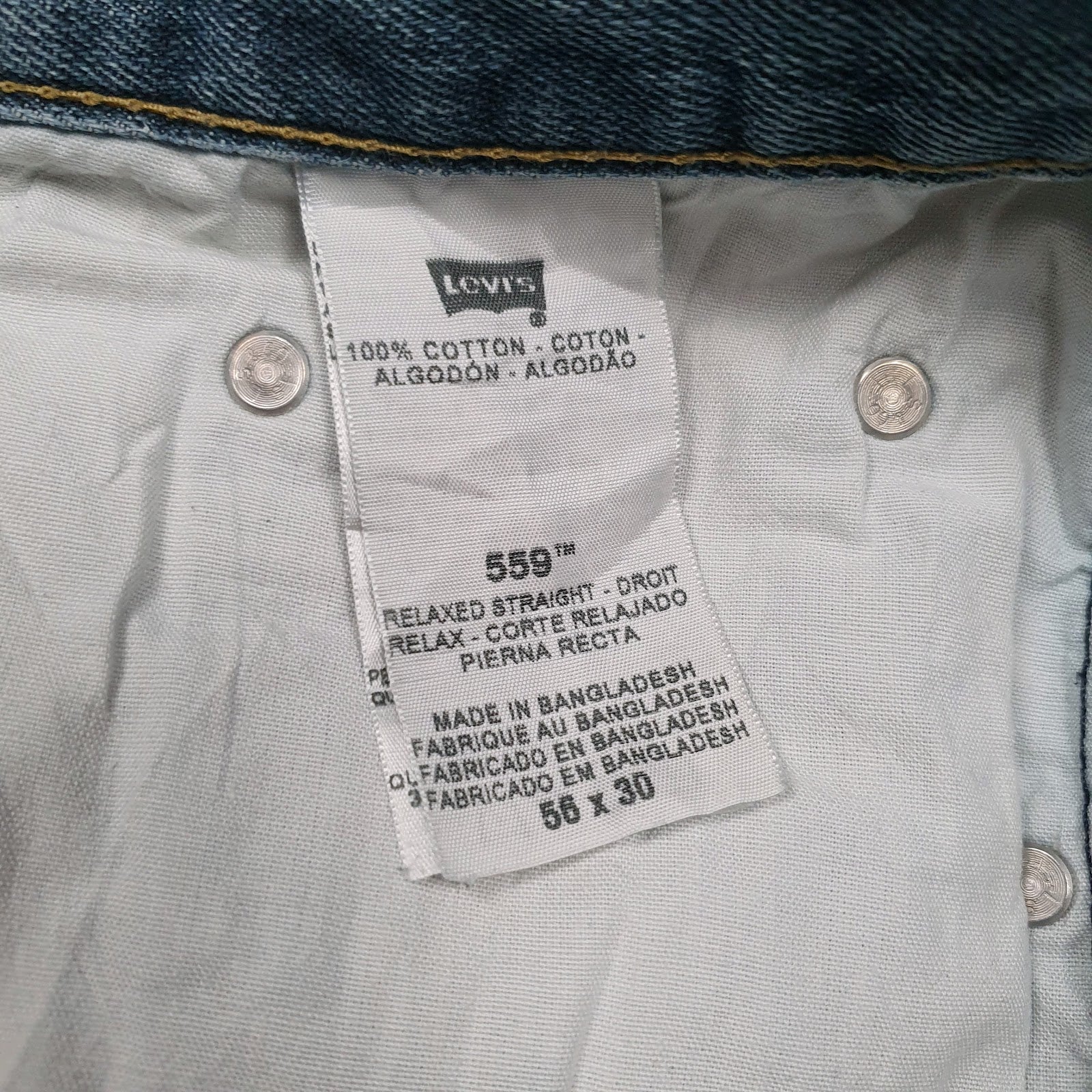 Mens Blue Levis   Jeans