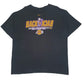 Mens Black Nike Vintage 00s Los Angeles Lakers NBA Champions Back to Back Short Sleeve T Shirt