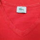 Mens Red Lacoste Vintage  T Shirt