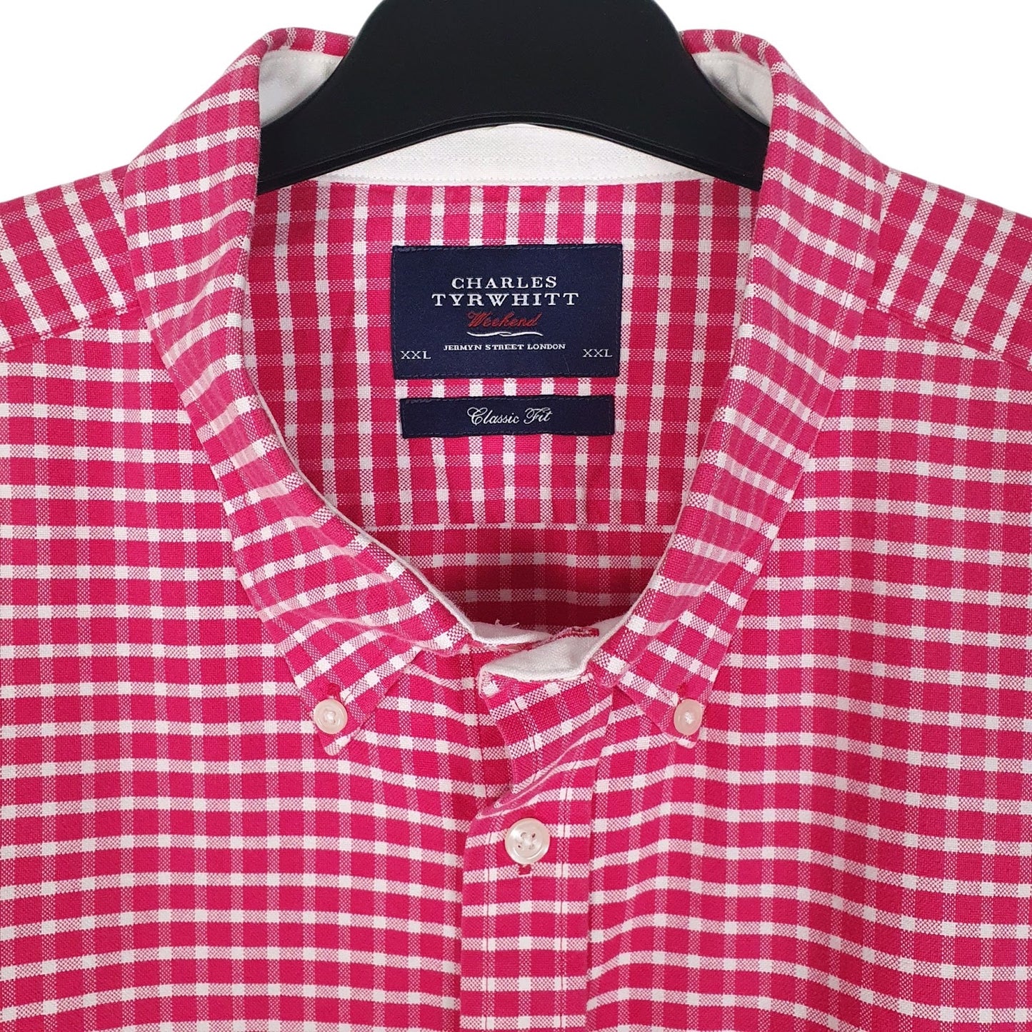 Mens Pink Charles Tyrwhitt Oxford  Shirt