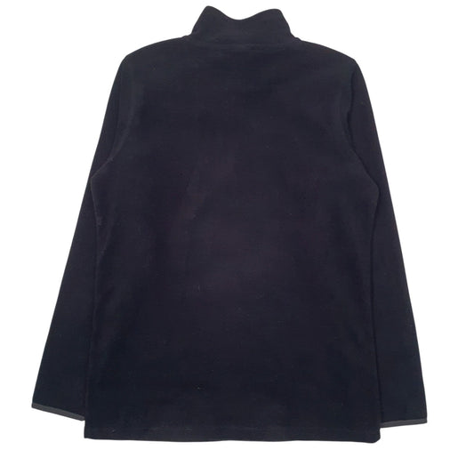 Womens Black Champion  Quarter Zip Jumper