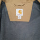 Mens Brown Carhartt Cryder Foreman Detroit Windbreaker Full Zip Coat