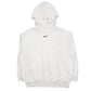 Mens White Nike Baggy Hoodie Jumper