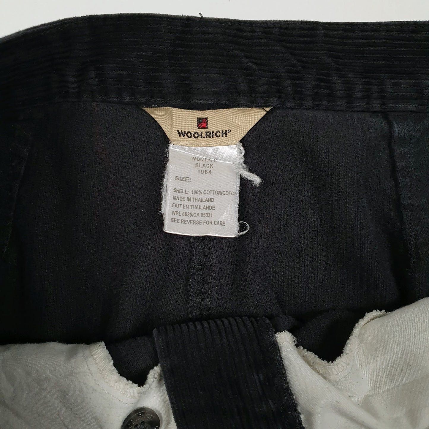 Womens Black Woolrich   Trousers