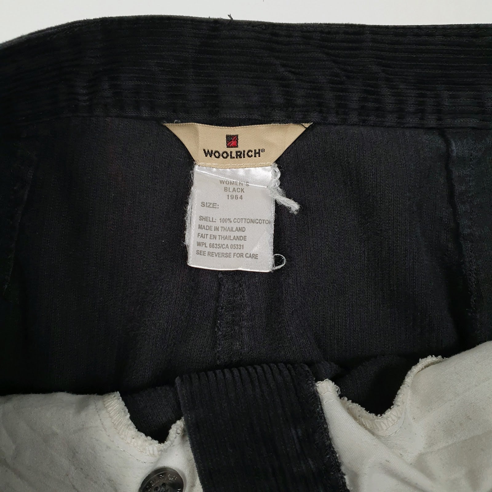 Womens Black Woolrich   Trousers