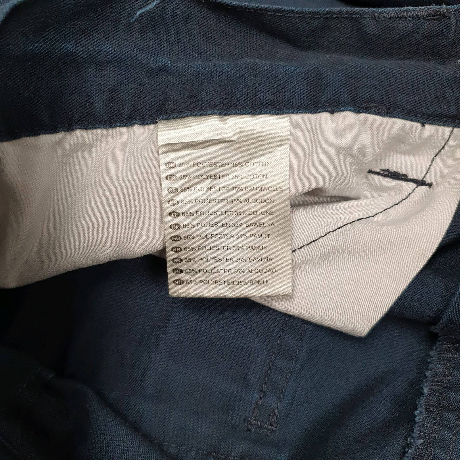 Mens Navy Dickies   Trousers