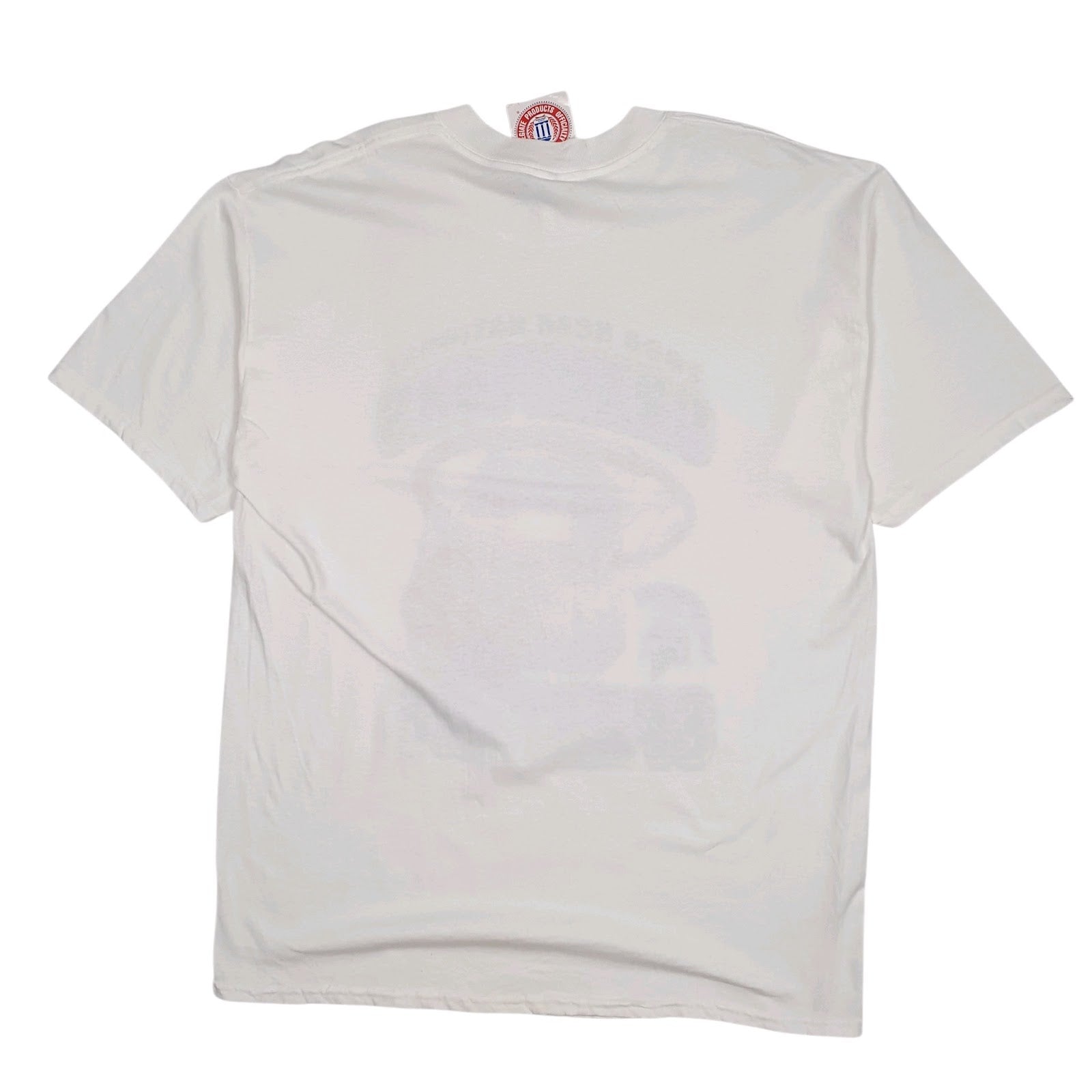Mens White Gildan NCAA Champions Spartans Vintage 2000  T Shirt