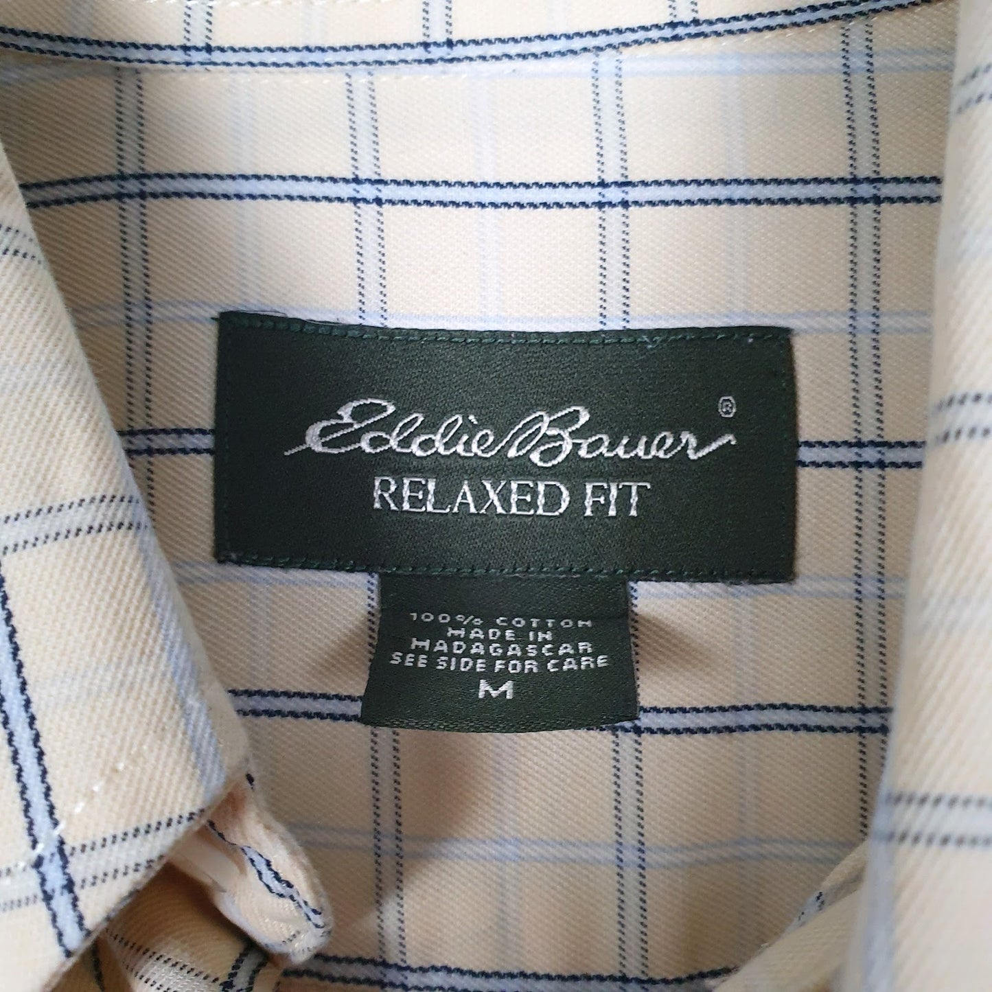Mens Yellow Eddie Bauer   Shirt