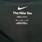 Mens Black Nike Dri-Fit Ram Basketball  T Shirt