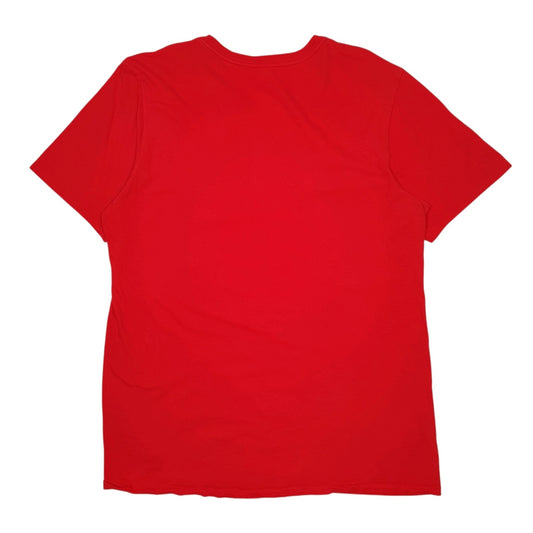 Mens Red Nike   T Shirt
