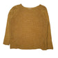 Womens Brown Unbranded Knit Crewneck Jumper