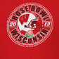 Mens Red Gildan Wisconsin Rose Bowl  T Shirt