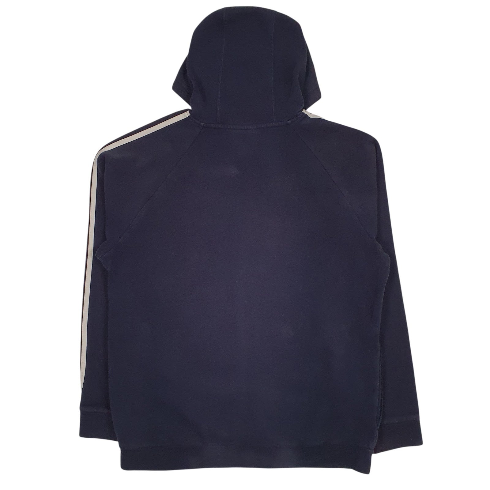 Mens Navy Adidas Spellout Hoodie Jumper