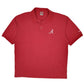 Mens Red Nike Alabama Crimson Tide Vintage 00s Short Sleeve Polo Shirt