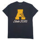 Mens Black Gildan  Short Sleeve T Shirt
