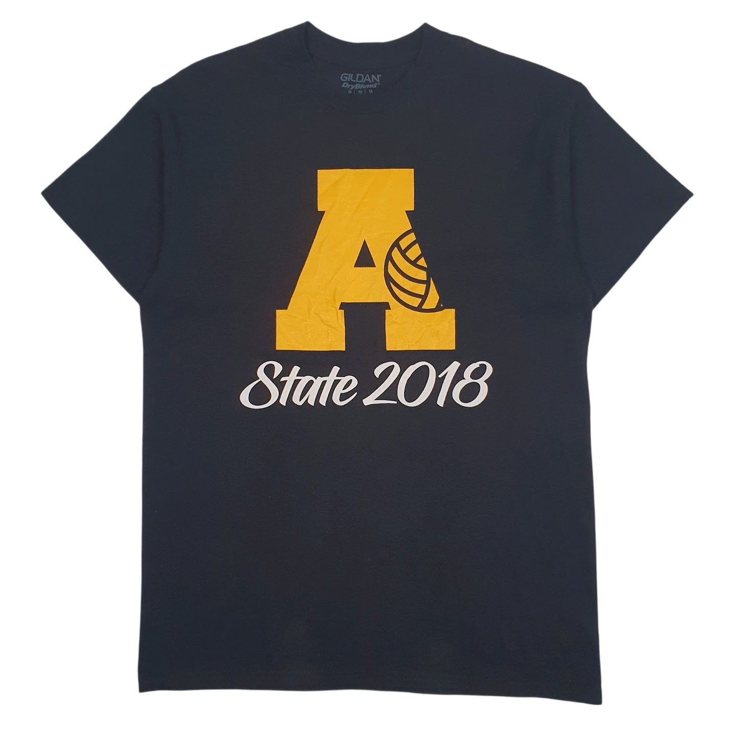 Mens Black Gildan  Short Sleeve T Shirt