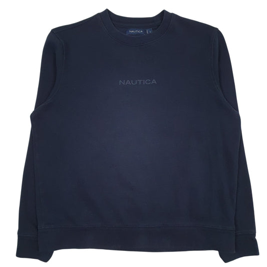Womens Navy Nautica  Crewneck Jumper