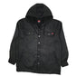 Mens Black Wrangler Chore Windbreaker Hoodie  Coat