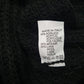 Womens Black Unbranded Knit Cropped Oversized Turtle Neck Jumper