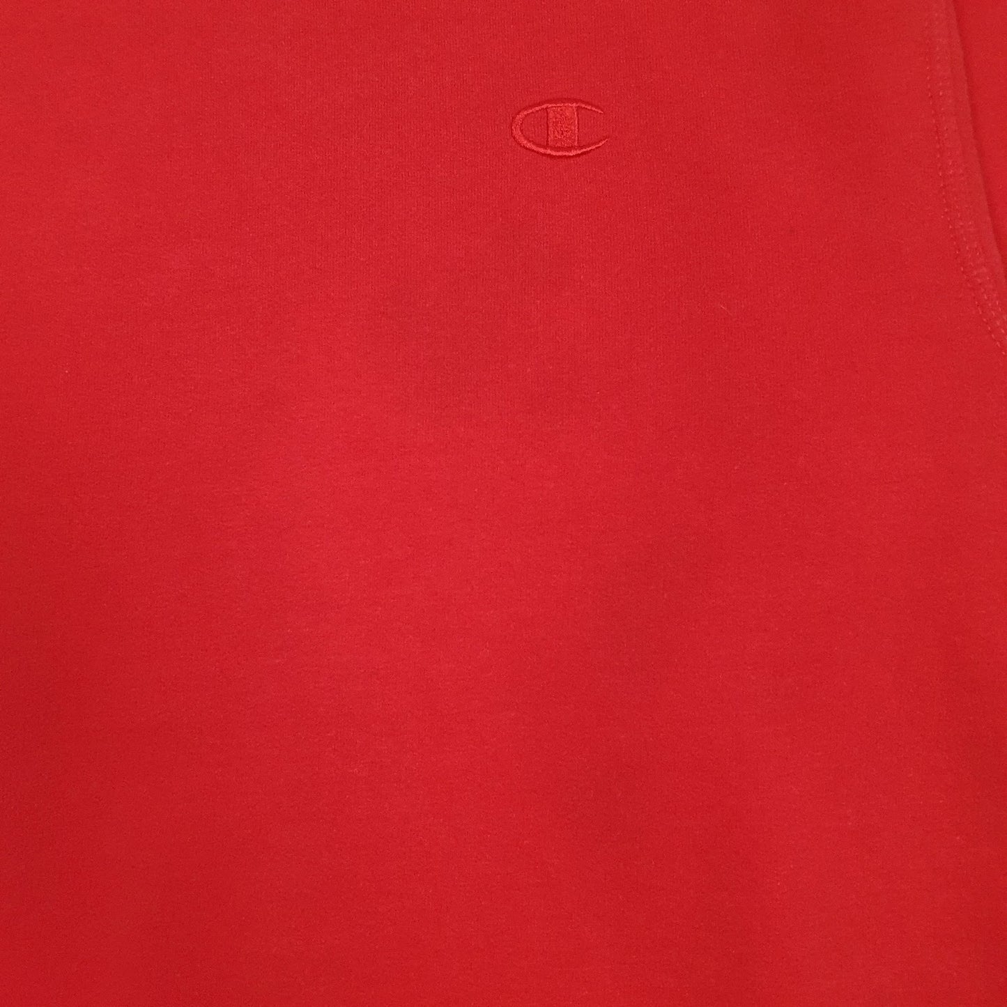 Mens Red Champion  Crewneck Jumper