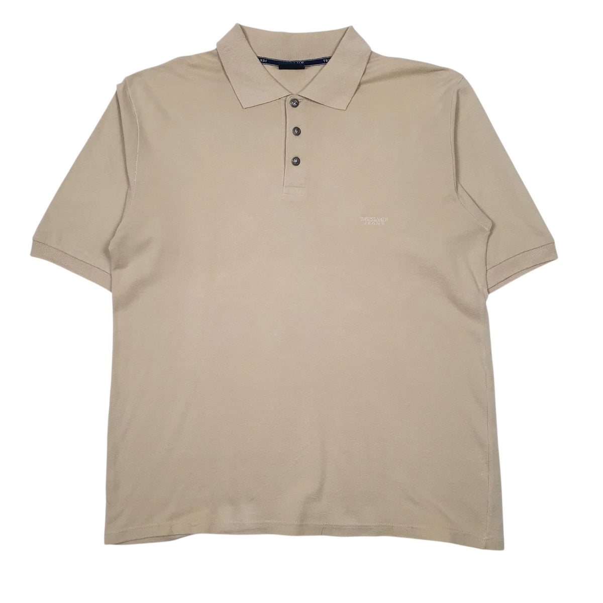 Mens Brown Trussardi Jeans  Short Sleeve Polo Shirt
