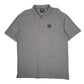 Mens Grey Umbro  Short Sleeve Polo Shirt