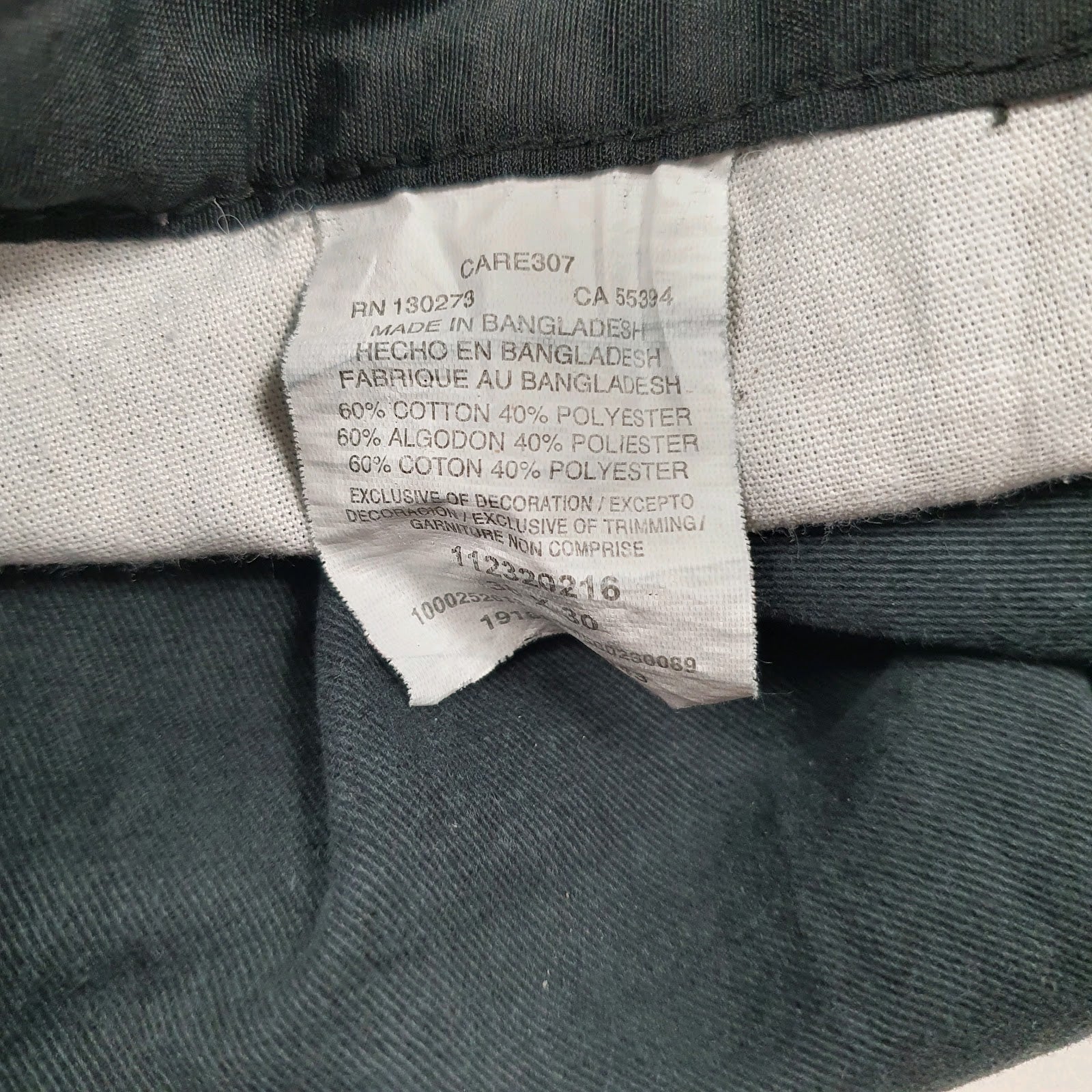 Mens Black Wrangler Workwear  Trousers