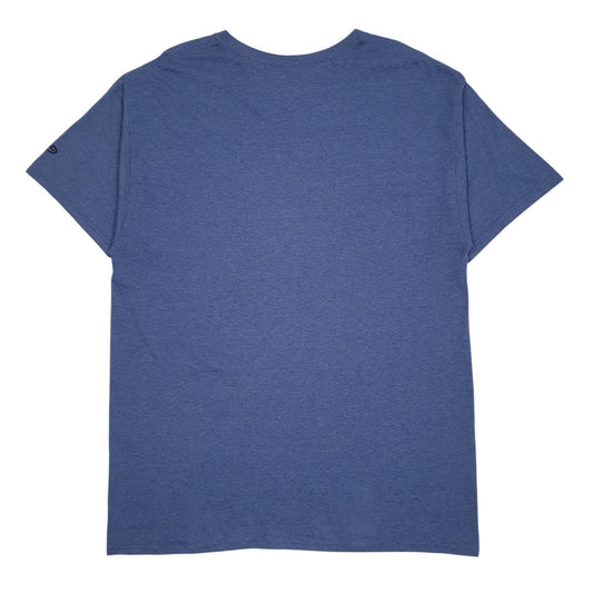 Mens Blue Champion   T Shirt