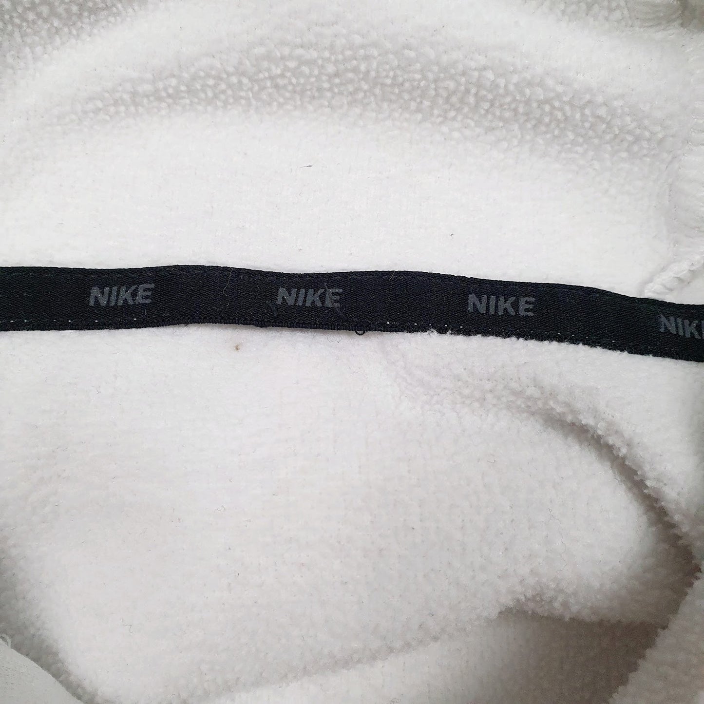 Mens White Nike Therma-Fit Hoodie Jumper