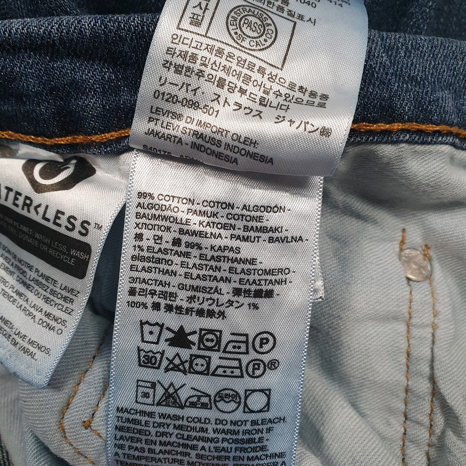 Mens Blue Levis   Jeans