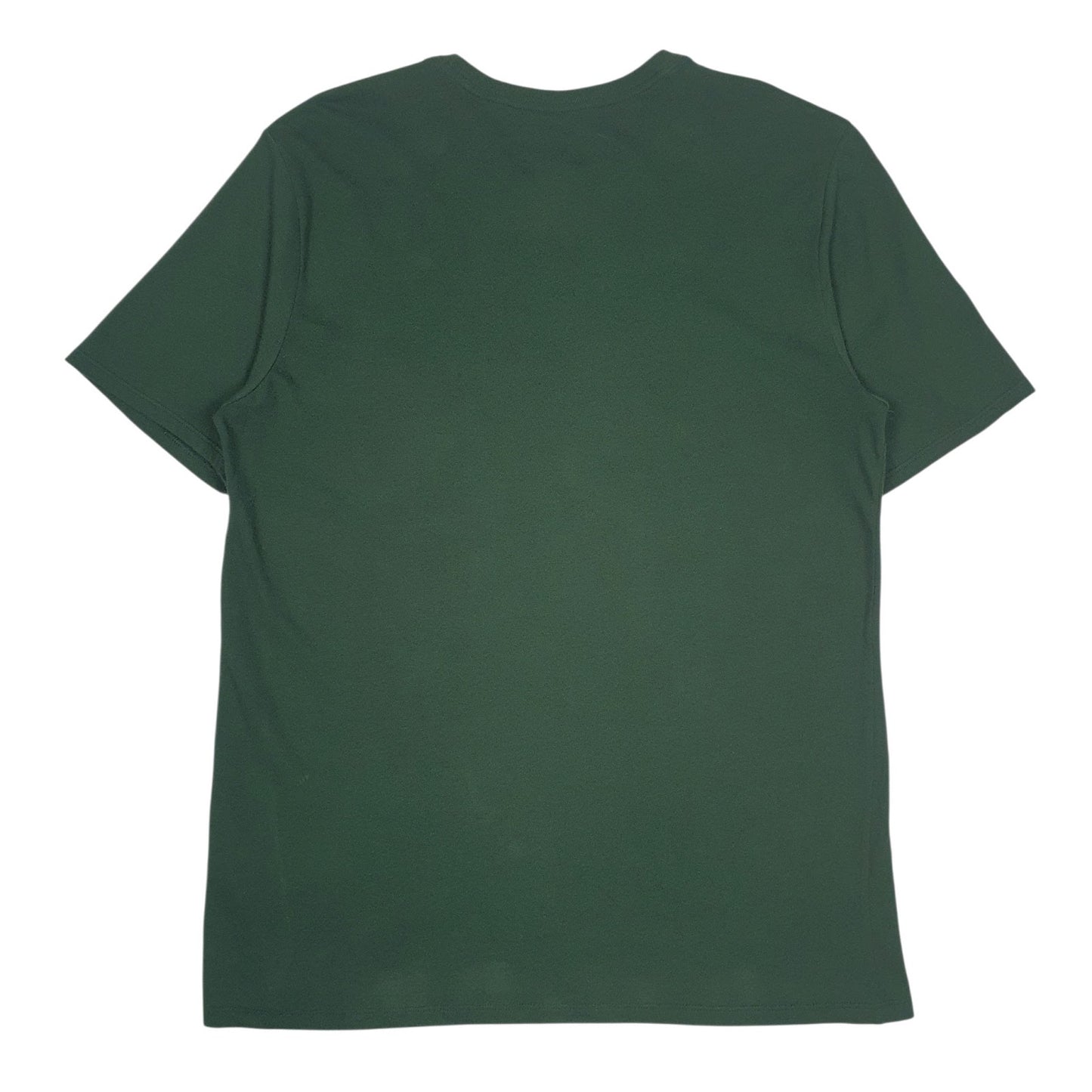 Mens Green Nike MLB Oakland Athletics Dri-Fit  T Shirt