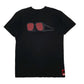 Mens Black Nike Air Jordan Basketball Short Sleeve T Shirt